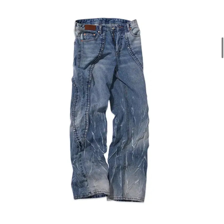 [BUNJANG] Andersson Bell Matthew Curve Jeans (Washed Blue) / 앤더슨벨 메튜 커브 진 apa499m(WASHED BLUE)