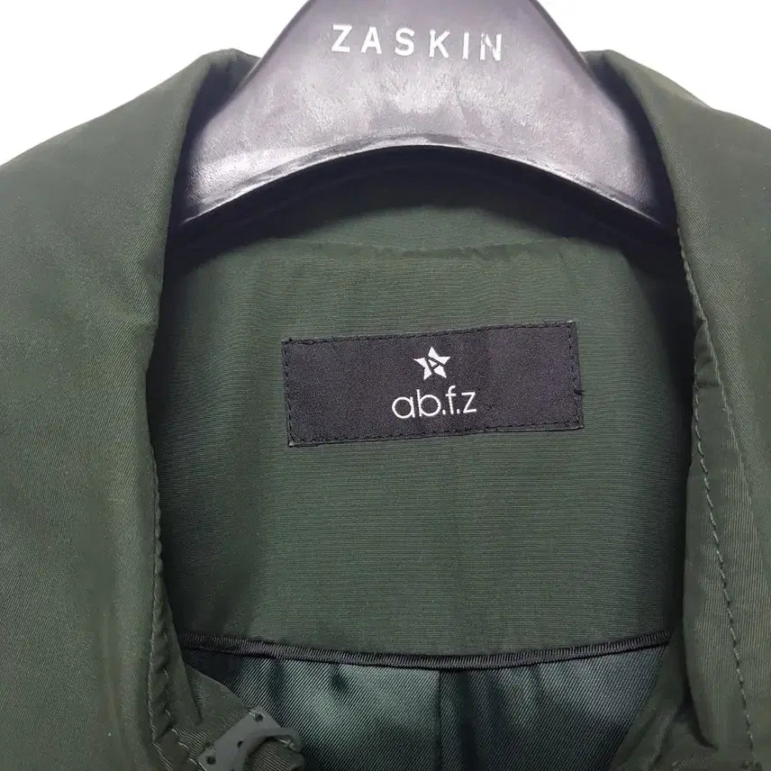 [BUNJANG] ab.f.z Green Trench Coat / ab.f.z 맥카라 그린 트렌치코트 프리사이즈 봄가을 간절기 아우터