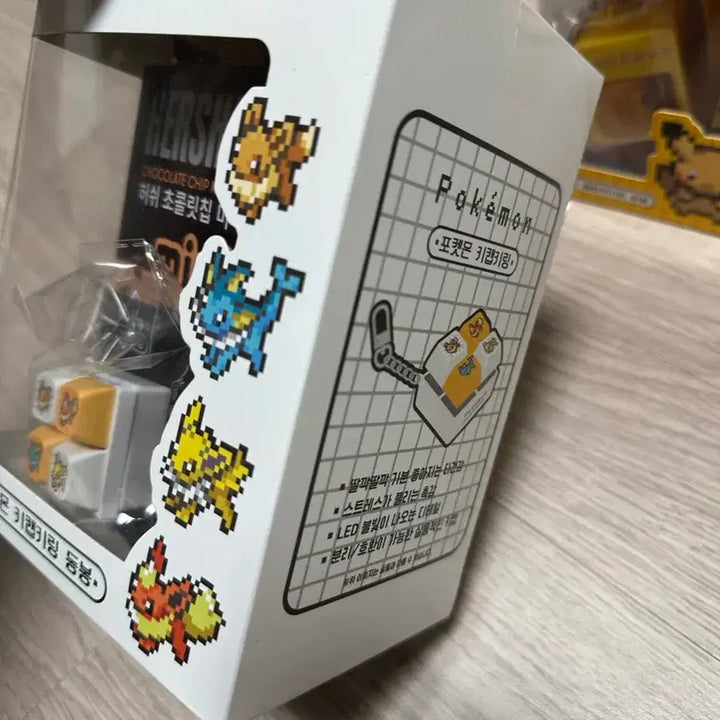 [BUNJANG] Pokemon Eevee Keycap/Keyring (Sealed) / 포켓몬 이브이 키캡키링