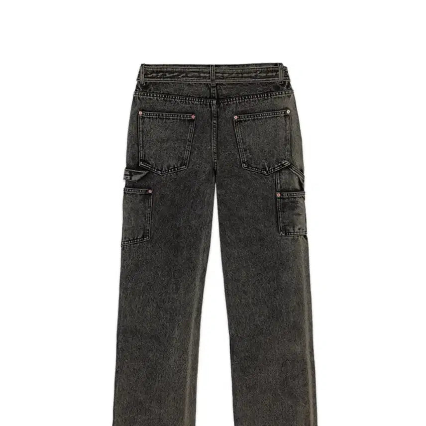 [BUNJANG] Andersson Bell Carpenter Jeans (Yellow Beige) / 앤더슨벨 오버다이 컬러 카펜터 진 apa498m(YELLOW BEIGE)
