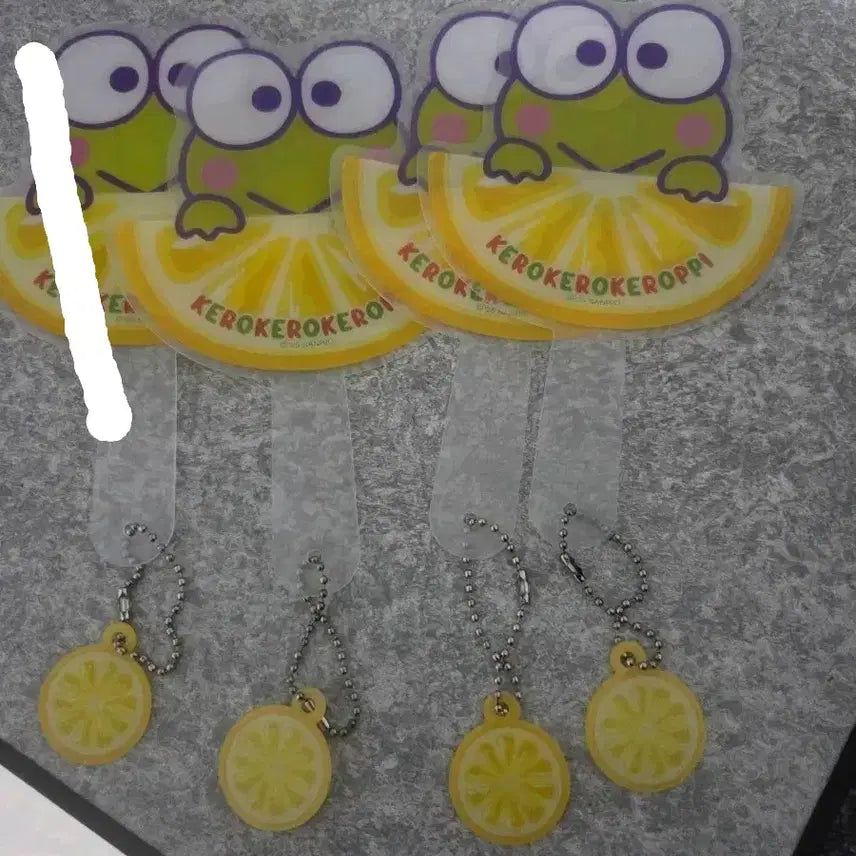 [BUNJANG] Kero Kero Keroppi Fan Keychain / 특가!!  5월5일까지) 케로피 부채 키링