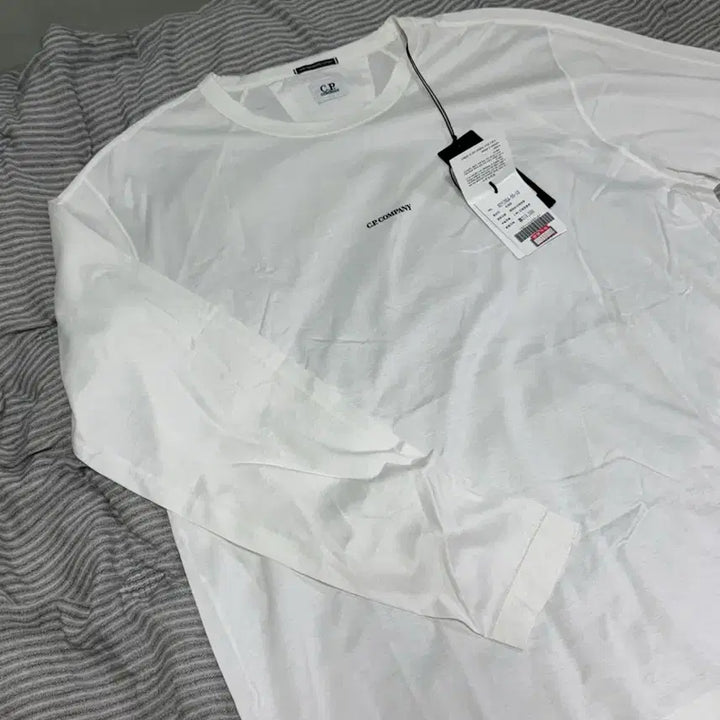 [BUNJANG] CP Company White Long Sleeve Shirt (XXL) / CP컴퍼니 화이트 긴팔 롱슬리브 새상품(XXL)