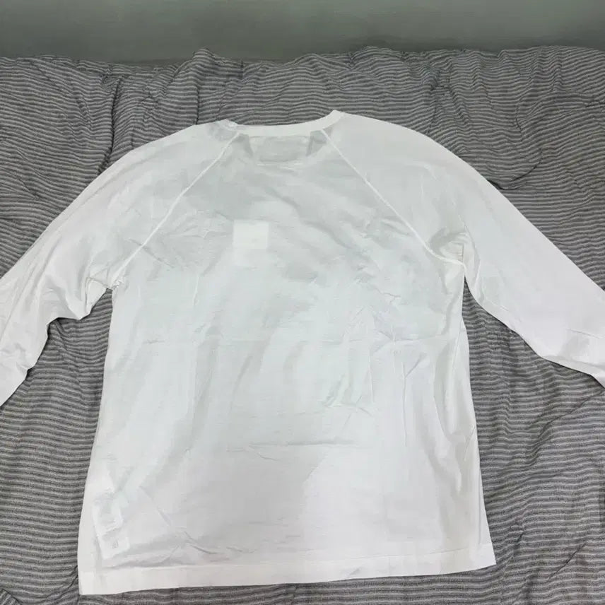 [BUNJANG] CP Company White Long Sleeve Shirt (XXL) / CP컴퍼니 화이트 긴팔 롱슬리브 새상품(XXL)
