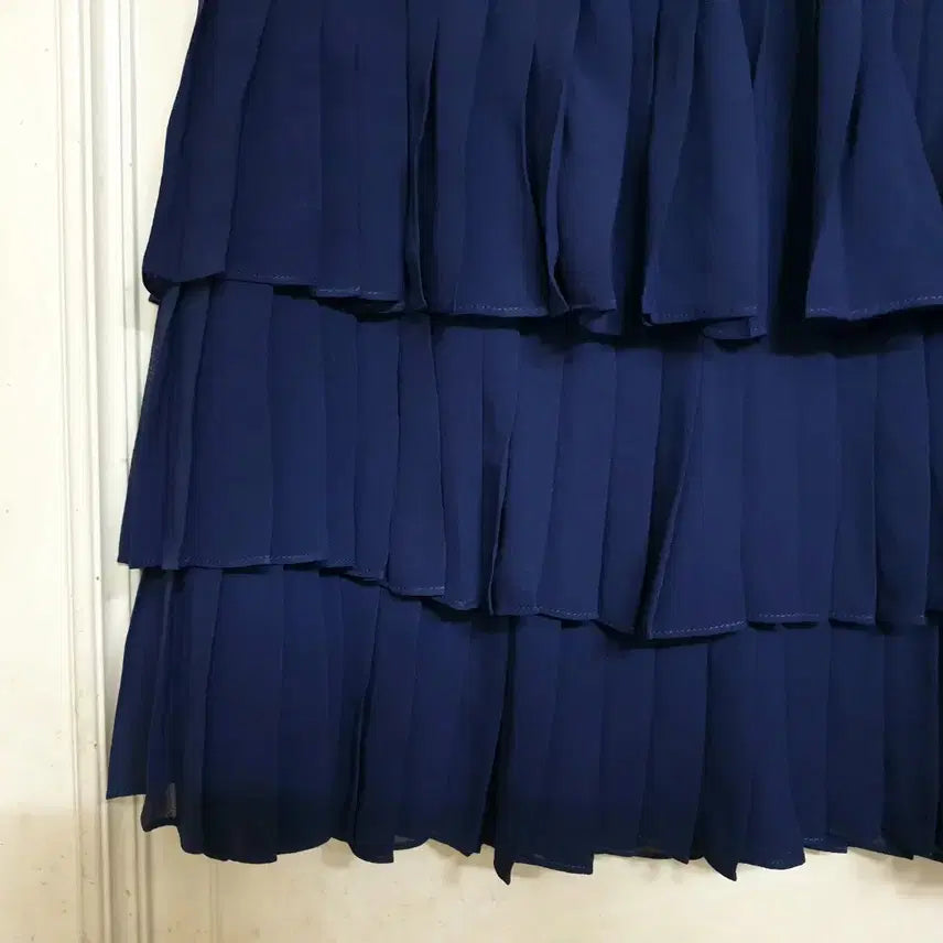 [BUNJANG] Culture Call Pleated Mini Skirt / 새상품 55 여성 스커트 치마 쉬폰 플리츠 26 27 미니 스커트 새제품