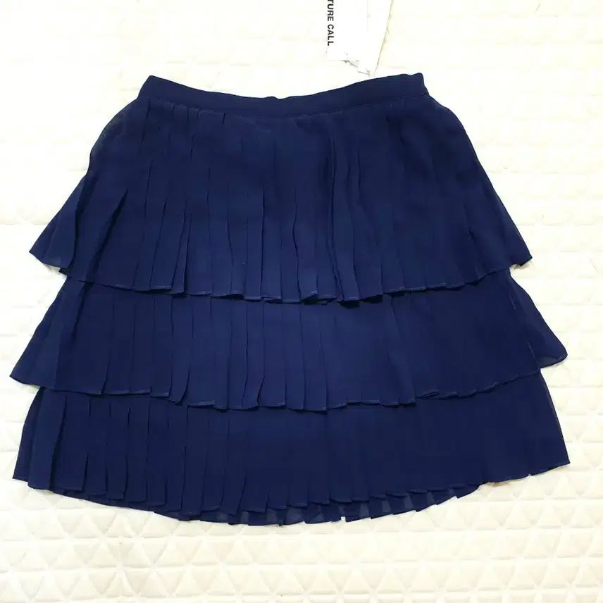 [BUNJANG] Culture Call Pleated Mini Skirt / 새상품 55 여성 스커트 치마 쉬폰 플리츠 26 27 미니 스커트 새제품