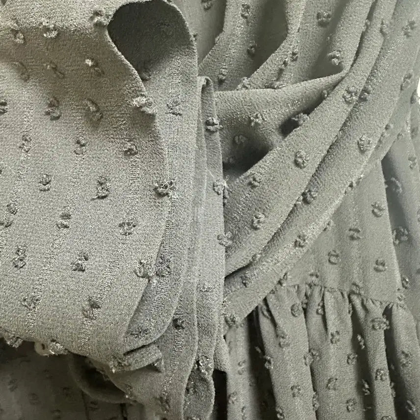 [BUNJANG] Dew E Dew E Sheer Ruffle Mini Dress / 듀이듀이 원피스 캉캉 쉬폰 원피스 블랙 원피스