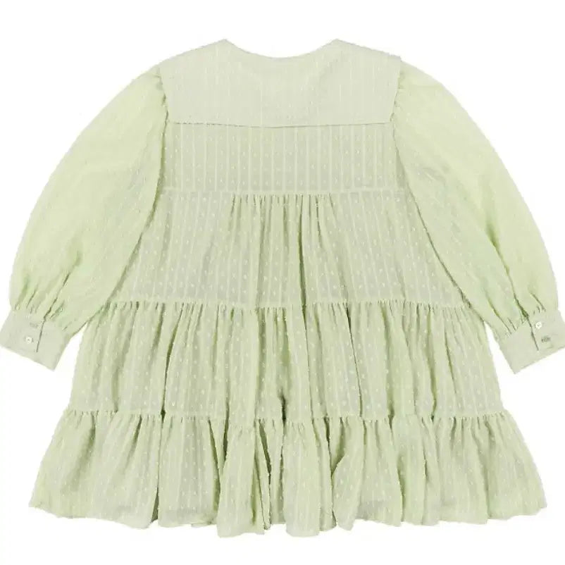 [BUNJANG] Dew E Dew E Sheer Ruffle Mini Dress / 듀이듀이 원피스 캉캉 쉬폰 원피스 블랙 원피스