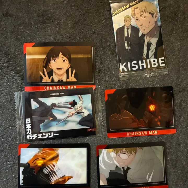 [BUNJANG] Chainsaw Man Card Bundle Set / 체인소맨 카드 6장 일괄