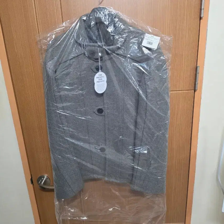 [BUNJANG] Elmud Ghost Double Short Coat Concrete Gray / (48)엘무드 고스트 더블 숏 코트 콘크리트 그레이 <새상품>