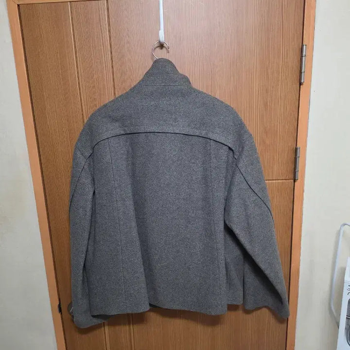 [BUNJANG] Elmud Ghost Double Short Coat Concrete Gray / (48)엘무드 고스트 더블 숏 코트 콘크리트 그레이 <새상품>