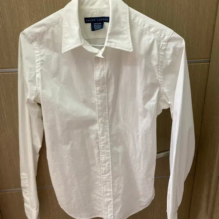 [BUNJANG] Polo Ralph Lauren White Long Sleeve Shirt / 폴로 랄프로렌 화이트 셔츠 긴팔