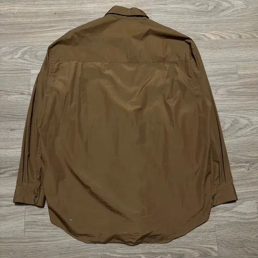 [BUNJANG] Graphpaper Poplin Brown Shirt - Size F / 그라프페이퍼 포플린 브라운 셔츠 F 사이즈 판매합니다.