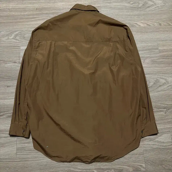 [BUNJANG] Graphpaper Poplin Brown Shirt - Size F / 그라프페이퍼 포플린 브라운 셔츠 F 사이즈 판매합니다.