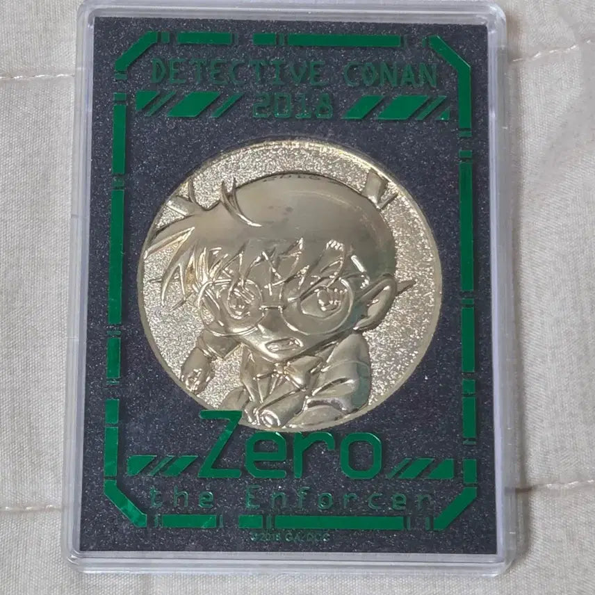 [BUNJANG] Detective Conan Zero the Enforcer Commemorative Medal / 명탐정 코난 제로의 집행인 기념 메달