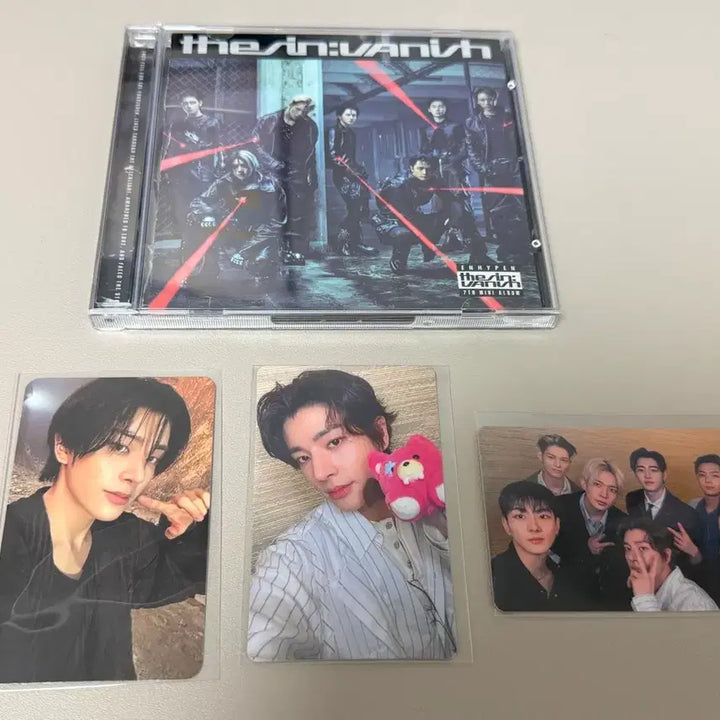 [BUNJANG] The Sin Jake Japanese Version Bundle Set / 더씬 배니쉬 일본 버전 제이크 (앨범+앨범 포카+특전2장 일괄)