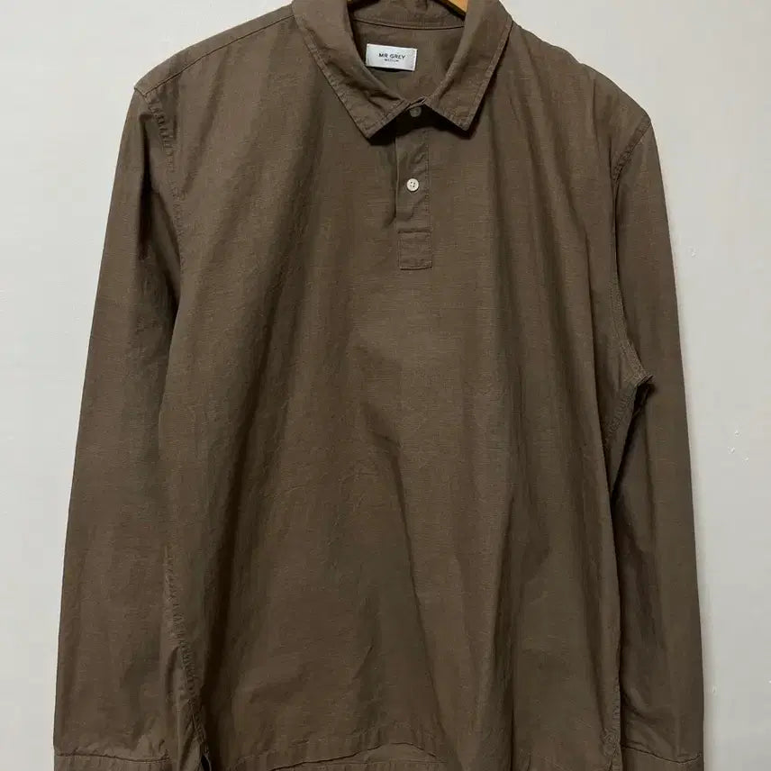 [SOLD OUT] 95-100 MR GREY 루즈핏 긴팔 셔츠 상의 정품