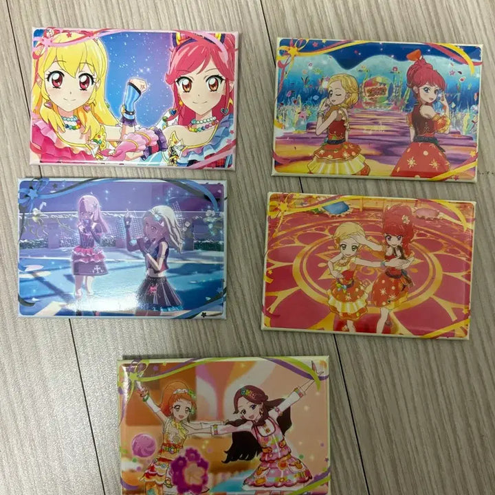 [BUNJANG] Aikatsu! (Idol activities) Stage Square Badge Bundle Set / 아이카츠 아이엠스타 무대 사각 뱃지 일괄 판매