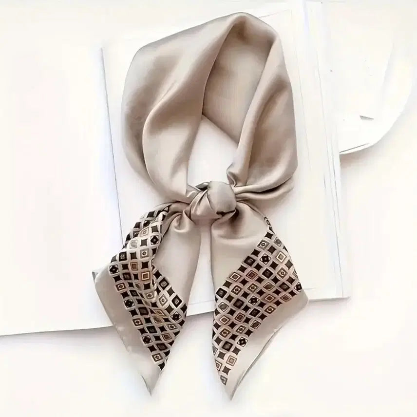[BUNJANG] Patterned Scarf / 패턴스카프(새상품)