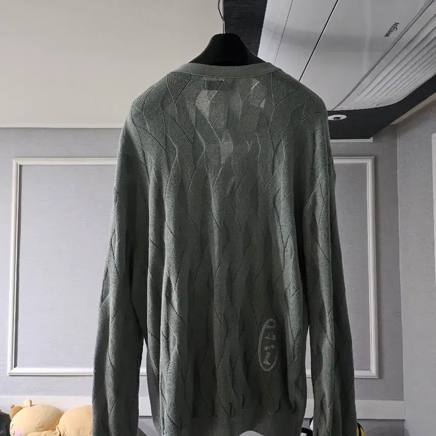 [BUNJANG] System Homme Cable Knit Cardigan Size 100 / [거의 새것] 시스템옴므 케이블 니트 가디건 100