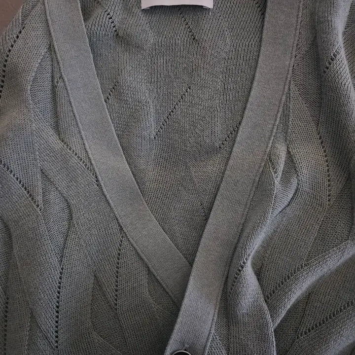 [BUNJANG] System Homme Cable Knit Cardigan Size 100 / [거의 새것] 시스템옴므 케이블 니트 가디건 100