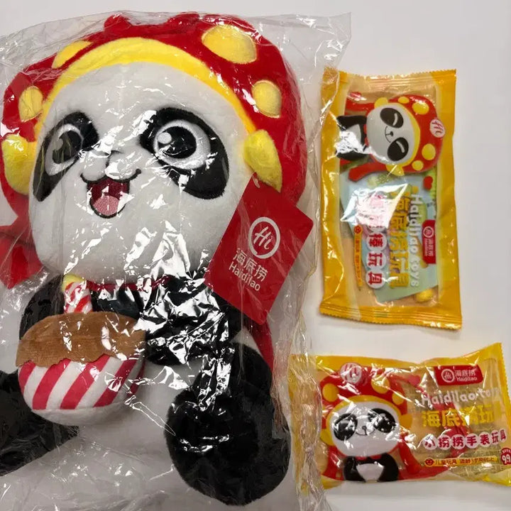 [BUNJANG] Haidilao Panda Bundle Set / 하이디라오 굿즈 일괄 (팬더/시계 /스피너)