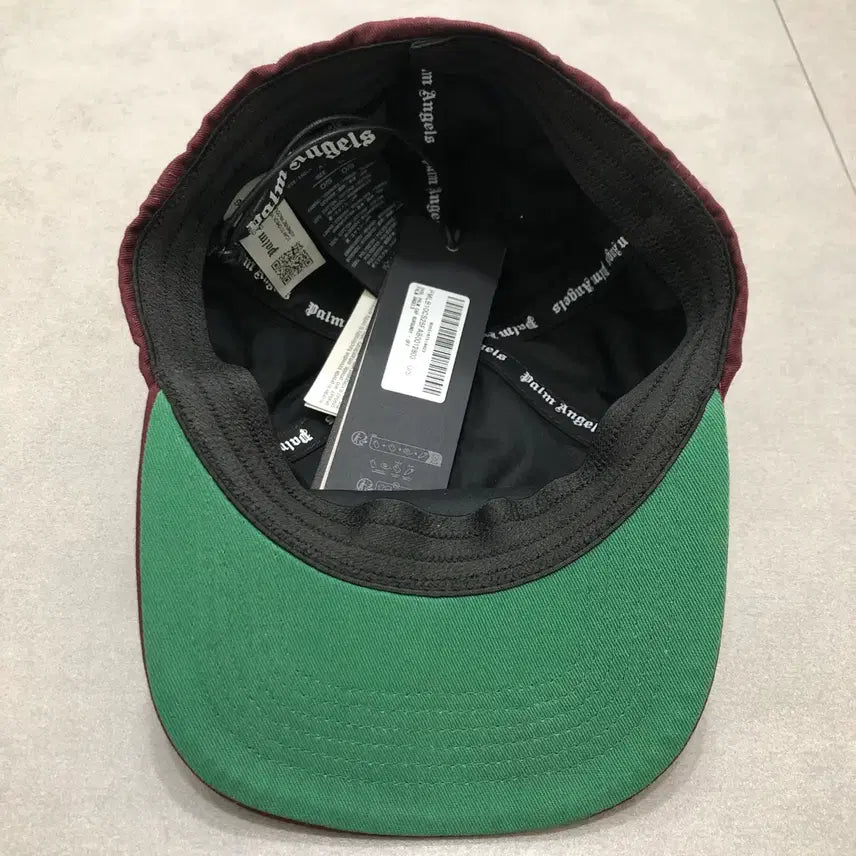 [BUNJANG] Palm Angels Palm Tree Embroidered Baseball Cap / 팜앤젤스 palm angels 엔젤 팜트리 자수 볼캡 모자