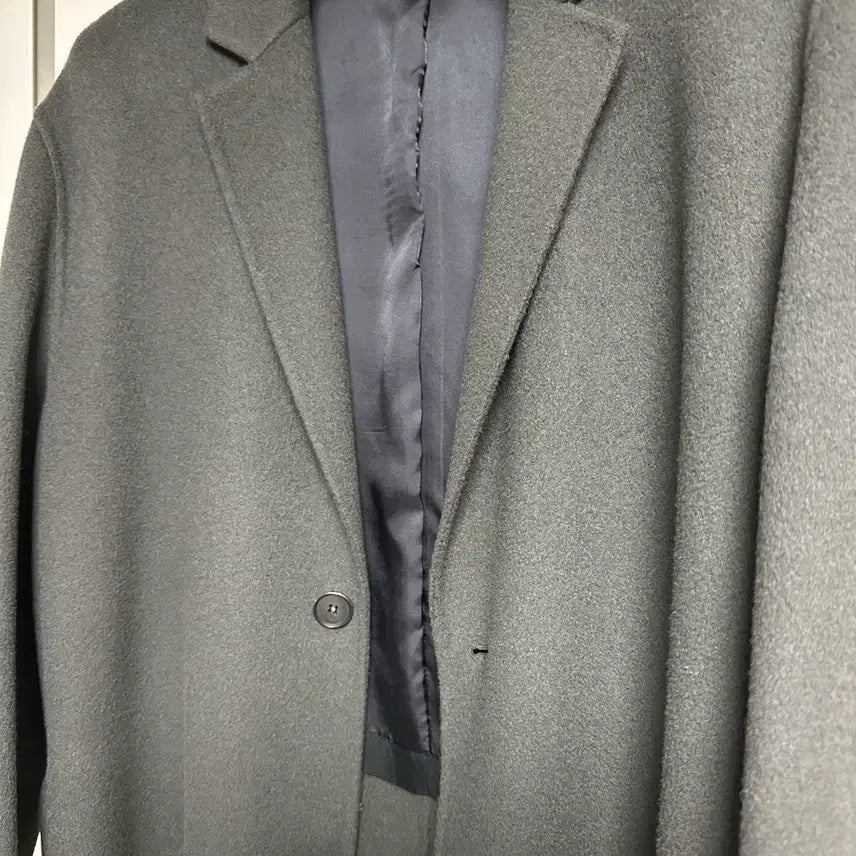 [BUNJANG] Calvin Klein Cashmere Blend Handmade Coat (Size 52) / 캘빈클라인(CK) 캐시미어 핸드메이드 코트  (52사이즈)