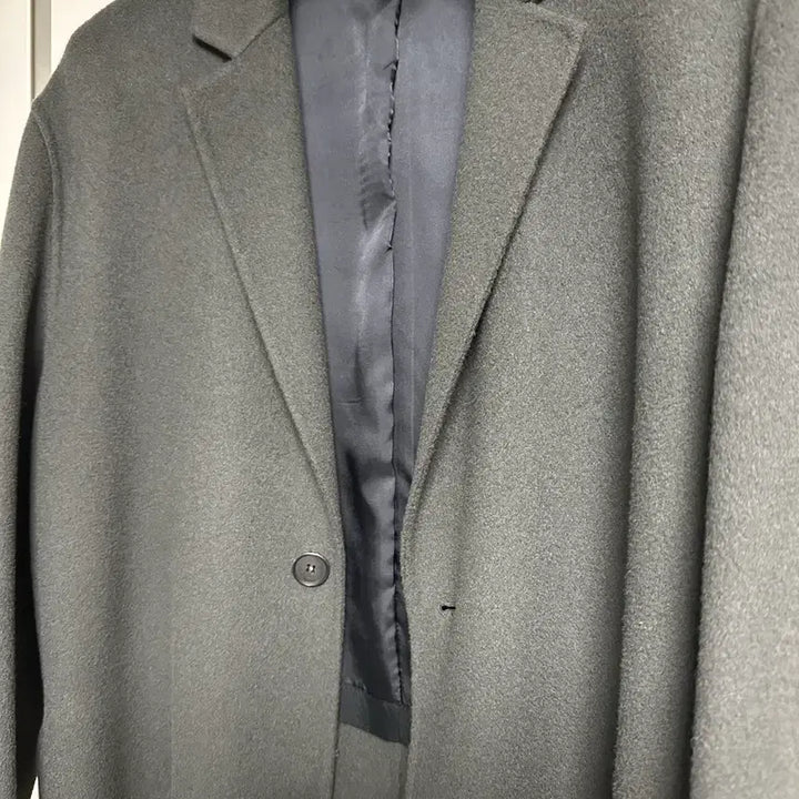 [BUNJANG] Calvin Klein Cashmere Blend Handmade Coat (Size 52) / 캘빈클라인(CK) 캐시미어 핸드메이드 코트  (52사이즈)