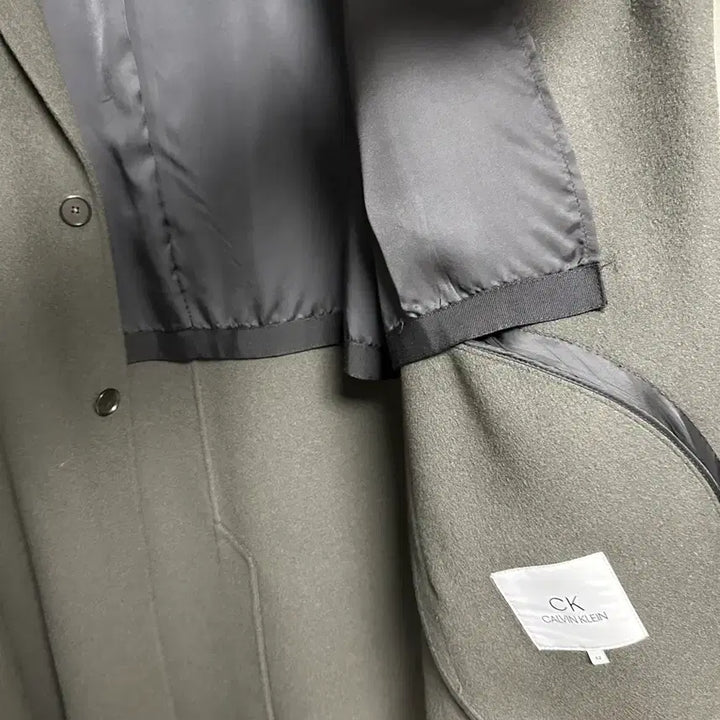 [BUNJANG] Calvin Klein Cashmere Blend Handmade Coat (Size 52) / 캘빈클라인(CK) 캐시미어 핸드메이드 코트  (52사이즈)
