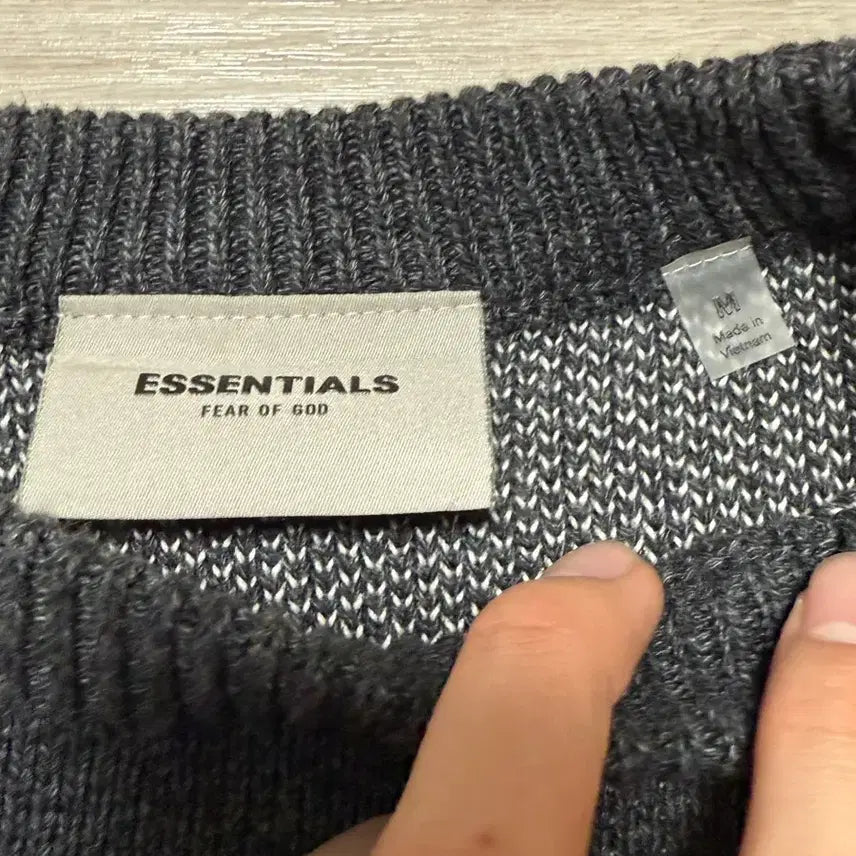 [BUNJANG] Fear of God Essentials Knit Sweater / 피어오브갓에센셜 니트