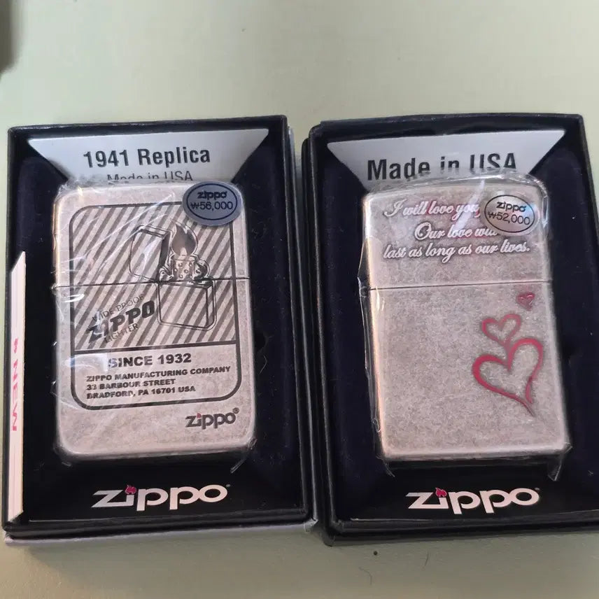 [BUNJANG] Zippo 1941 Icon Forever Love Lighter / 지포 라이터 새상품 (1941 icon,FOREVER LOVE)