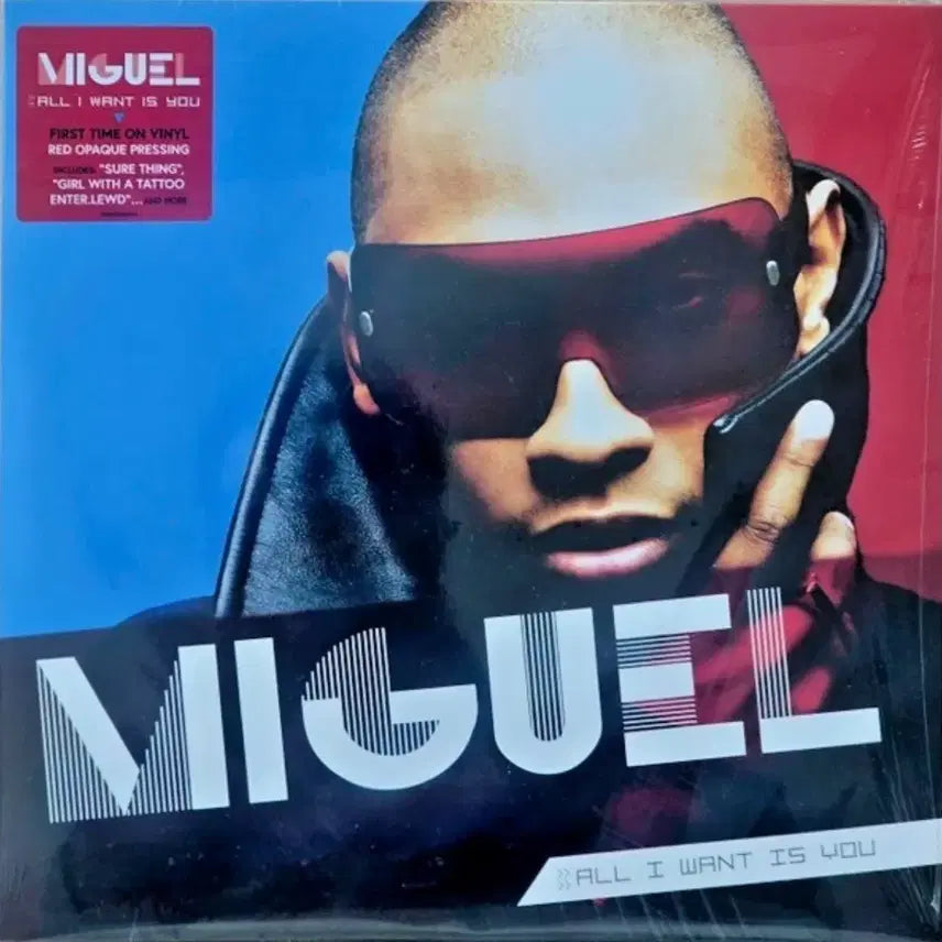[BUNJANG] Miguel All I Want Is You LP Red Vinyl Record / 미구엘 All I Want Is You LP 레드 바이닐 미개봉