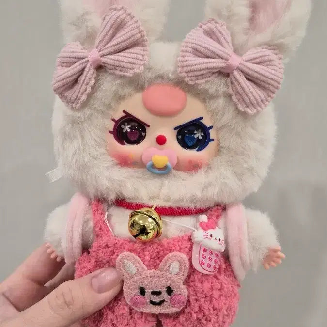 [BUNJANG] Baby Three Custom Rabbit Doll Keyring / 베이비쓰리 80 커스텀 토끼인형 키링