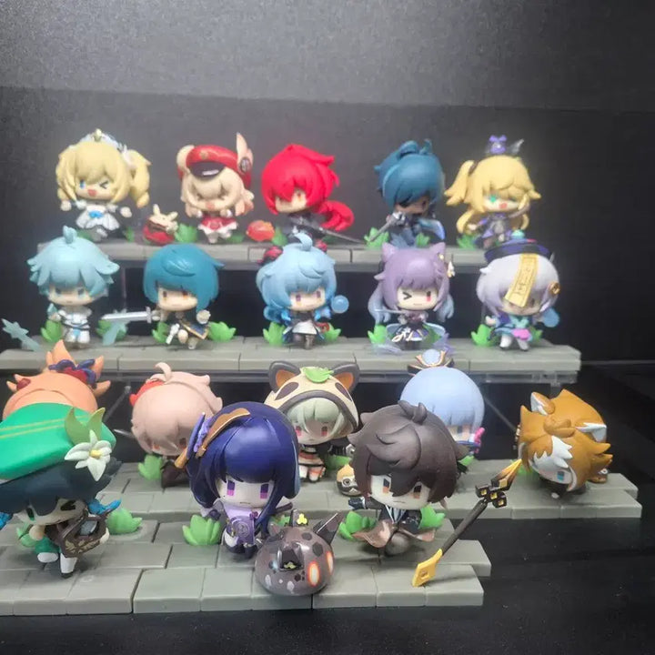 [BUNJANG] Genshin Impact Anemo and Geo God Set Bundle / 원신 바람, 바위 신상+세트 일괄 판매