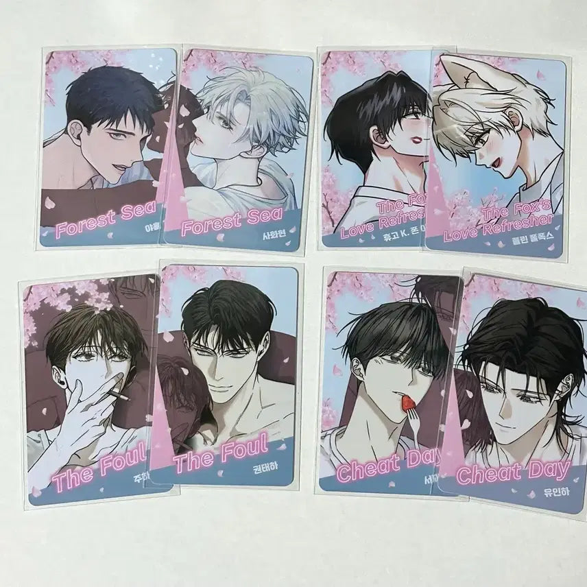 [BUNJANG] Noctua Random Photocard Full Set Bundle / 녹티아 랜덤 포토카드 포카 패션 라가 레인보우시티 반칙 등 풀세트 일괄
