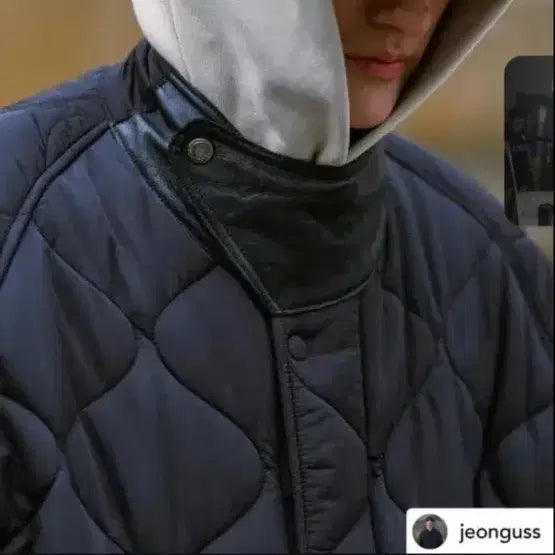[BUNJANG] Andersson Bell Nordic Knitted Pocket Quilted Jumper / 앤더슨벨 노르딕 니티드 포켓 퀼티드 점퍼