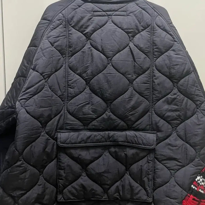 [BUNJANG] Andersson Bell Nordic Knitted Pocket Quilted Jumper / 앤더슨벨 노르딕 니티드 포켓 퀼티드 점퍼