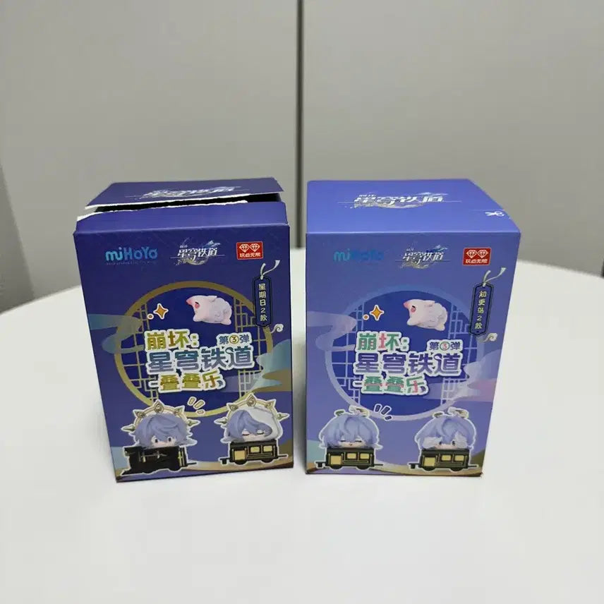 [BUNJANG] Honkai: Star Rail Sunday &amp; Robin Q Version Jenga Figure Bundle Set / 붕괴 스타레일 선데이&amp;로빈 Q버전 젠가 피규어 일괄