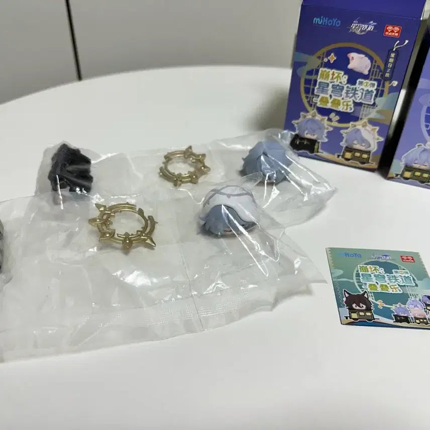 [BUNJANG] Honkai: Star Rail Sunday &amp; Robin Q Version Jenga Figure Bundle Set / 붕괴 스타레일 선데이&amp;로빈 Q버전 젠가 피규어 일괄