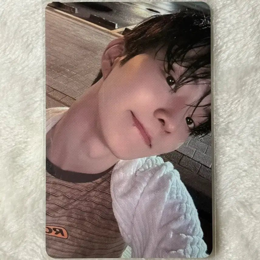 [BUNJANG] The Boyz Q a;effect Everline POB Photocard / 더보이즈 큐 a;effect 에버라인 촉촉 ver 미공포