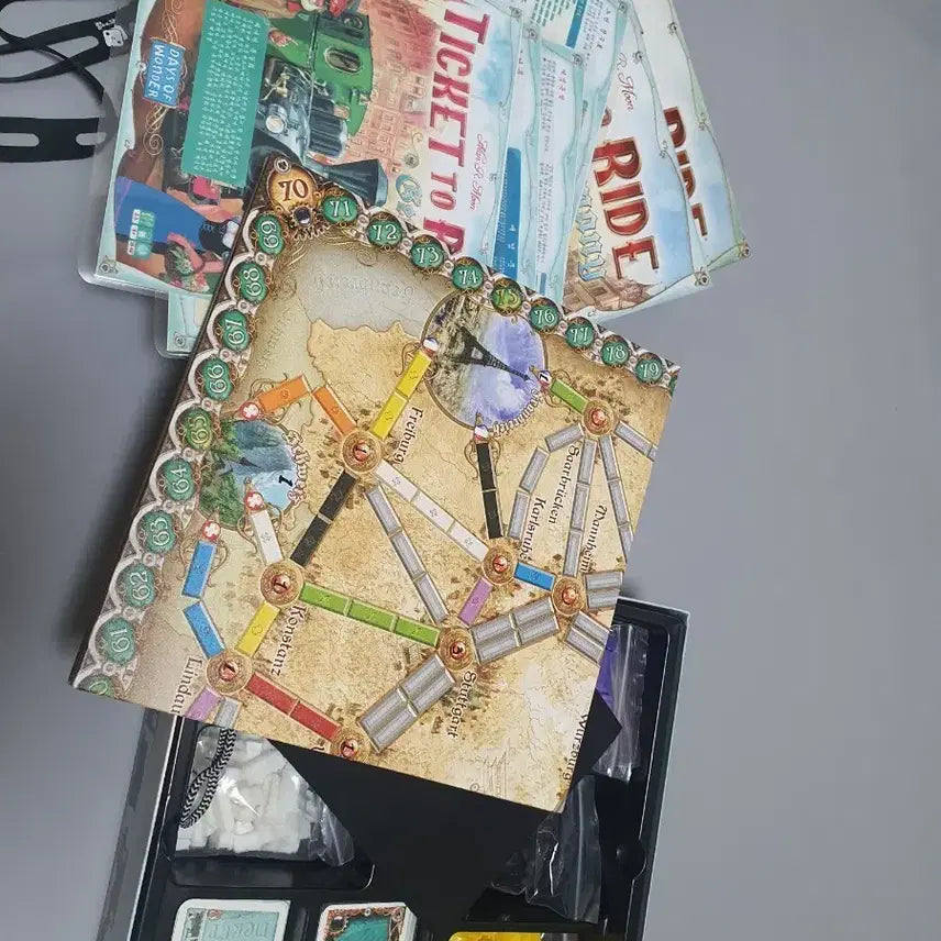 [BUNJANG] Ticket to Ride Germany Board Game / 티켓 투 라이드 독일 보드게임