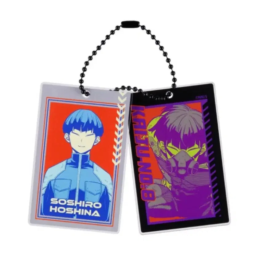 [BUNJANG] Kaiju No. 8 Hoshina Acrylic Key Chain / 괴수8호 원화전 슬라이드 아크릴 키 체인