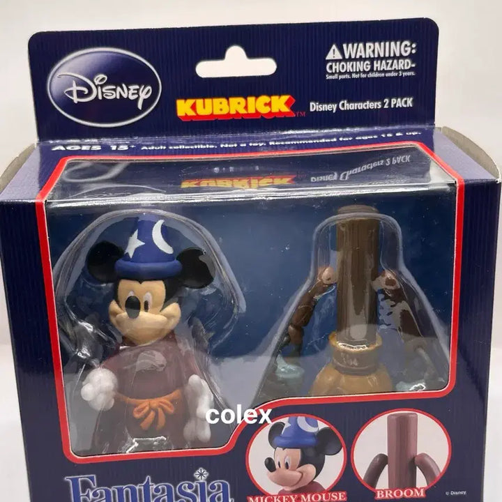 [BUNJANG] Kubrick Mickey Mouse &amp; Broom Set (Sealed) / 큐브릭 미키마우스&amp;빗자루 미개봉