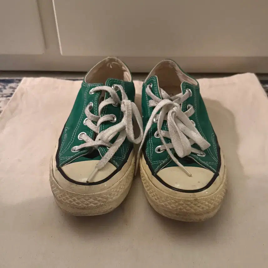 [BUNJANG] Converse Chuck Taylor All Star Low Green Sneakers / 컨버스 척테일러 올스타 로우 그린