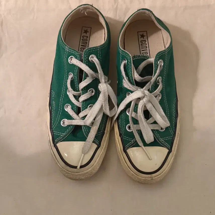 [BUNJANG] Converse Chuck Taylor All Star Low Green Sneakers / 컨버스 척테일러 올스타 로우 그린