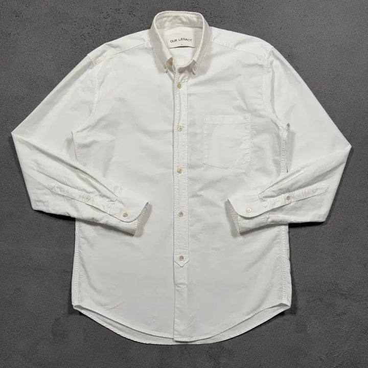 [SOLD OUT] OUR LEGACY 아워레가시 원포켓 화이트 셔츠