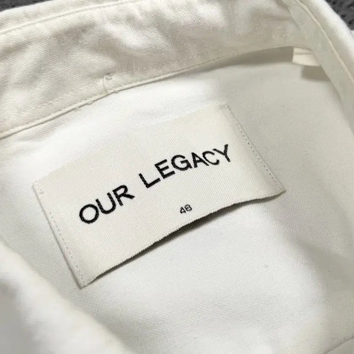 [SOLD OUT] OUR LEGACY 아워레가시 원포켓 화이트 셔츠