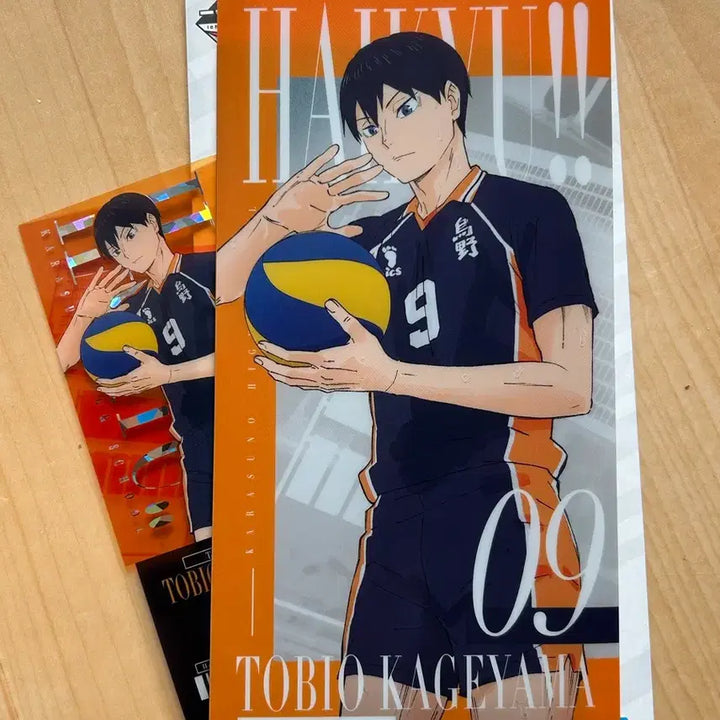 [BUNJANG] Haikyu! Ichiban Kuji Kageyama Clear File &amp; Ticket-style Clear Card / 하이큐 이치방쿠지 I상 클리어파일&amp;티켓풍클리어카드 카게야마