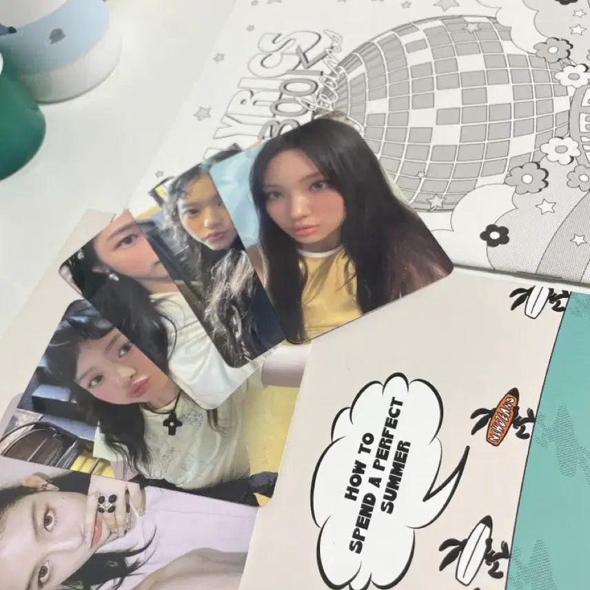 [SOLD OUT] 뉴진스 Get up 파우 퍼프걸 앨범 포카세트 일괄 판매