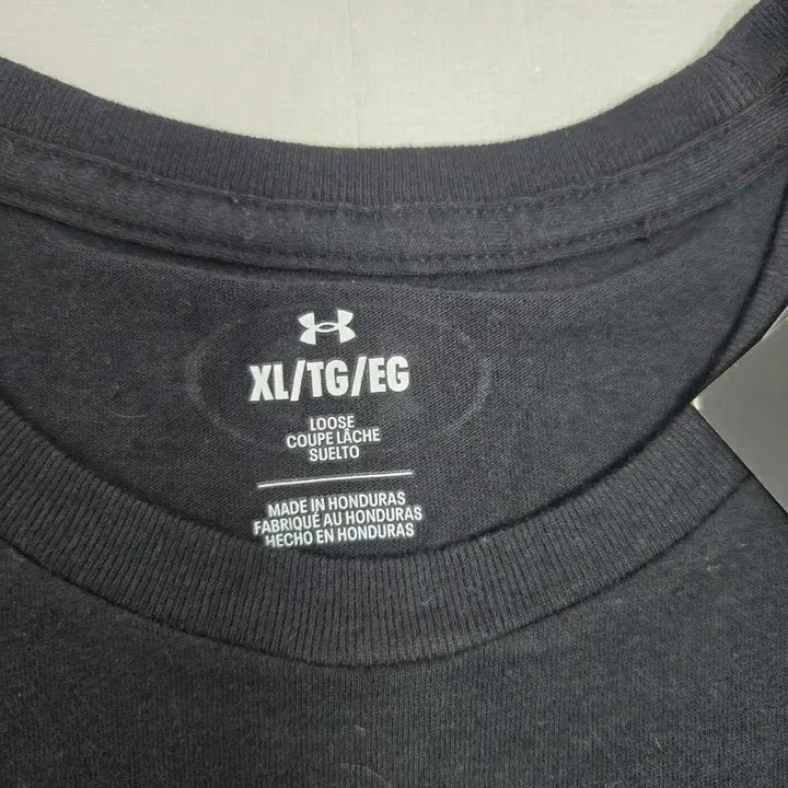 [SOLD OUT] 언더아머 블랙 농구 티셔츠 새상품 XL